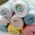 FeMereina 8Pcs Infant Baby Bath Towel Washcloth Bathing Feeding Wipe