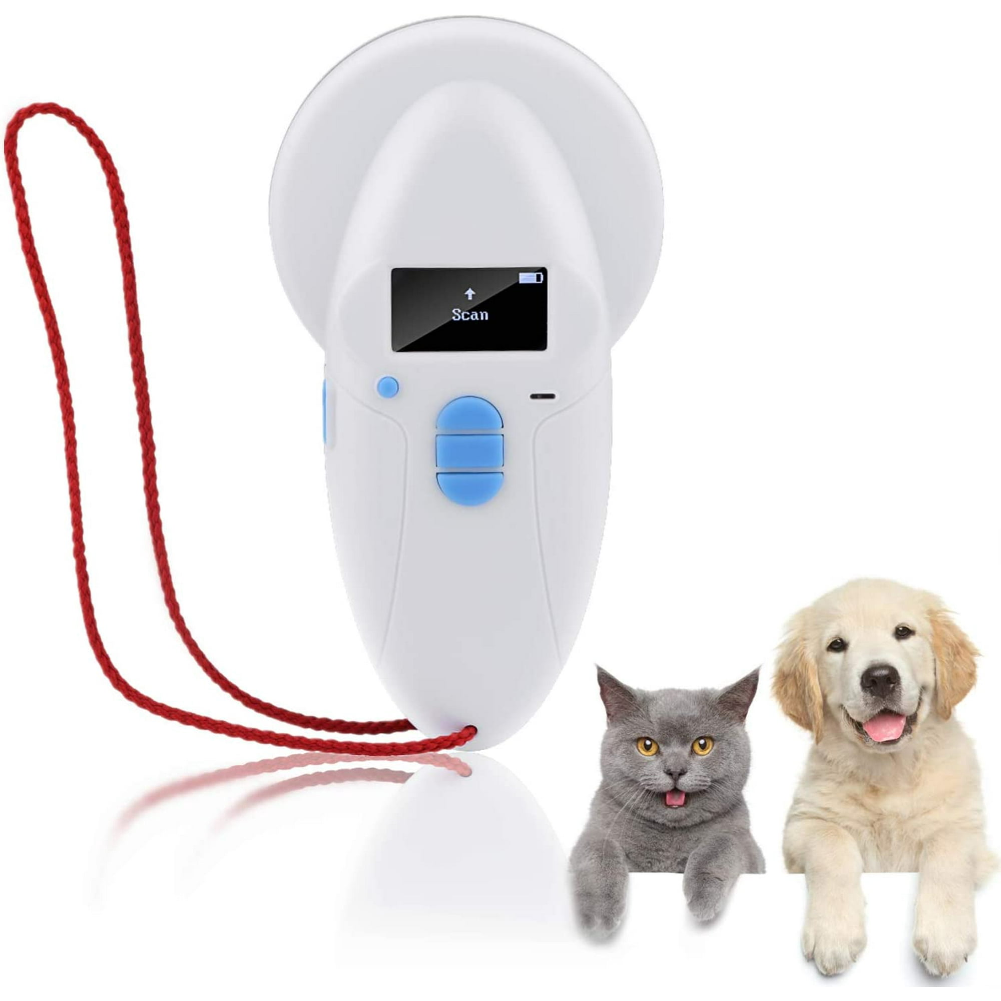 Pet Microchip Scanner, RFID Chip Reader Scanner  Animal Pet  Microchip Recognition Reader for Pet Animal Cat Dog Microchips Transponders  in Cushioned Case | Walmart Canada