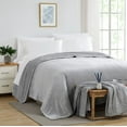 thumbnail image 3 of Southshore Fine Living, Inc. Oversized Plush Twin Blanket, Twin XL Blankets for Couch and Bed, Grey, 3 of 5