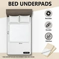 thumbnail image 2 of Platinum Care Pad Reusable Extra-Absorbent Waterproof Underpad, Beige 29 x 35 In, 2 of 7