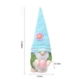 thumbnail image 4 of 2Pcs Easter Decorations,Handmade Gnome Faceless Plush Doll,Easter Gifts for Kids/Women/Men,Easter Decorations Ornaments for The Home, 4 of 7