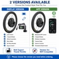 thumbnail image 4 of iMortor 3 Ebike Conversion Kit with Battery, 36V 350W Front Motor, 26" Wheel Size with Tire & Rim, Complete Electric Bike Kit Bluetooth Version with Throttle, V / Disc Brake, 4 of 10