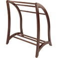 thumbnail image 6 of Wood Quilt Rack With 3 Rungs, Antique Walnut (94036), 6 of 8