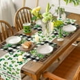Cork Place Mats Indoor Dining 4PCS St. Patrick's Day Table Decoration
