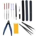 thumbnail image 2 of Esquirla 13Pcs Modèle de Modélisateur de Remplacement Faisant des Tournevis à Outils de Base pour les Modèles RC, 2 of 8