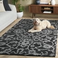 thumbnail image 3 of SAFAVIEH Anatolia Jamaar Floral Area Rug, Grey, 4' x 6', 3 of 8