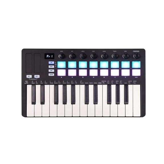 25-Key MK4 MIDI Controller, RGB Pads, Portable, USB, DAW Compatible