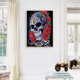 thumbnail image 2 of Cuadros Decorativos Kit de pintura de diamante 5D Calavera Taladro redondo completo Rhinestone DIY Pared (B4389) DQrwqpou Nuevos Originales, 2 of 5