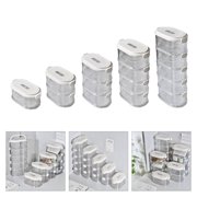 Sturdy Clear View Containers Convenient for Efficient Kitchen Storage Solution