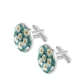 thumbnail image 2 of Daisy Formal Attire Stainless Steel Cufflink Set for Men - Ideal for Suits and Dress Shirts, 2 of 6