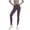 Yoga Pants - A01 Purple, variant on Maqroz Workout Leggings for Women Elastic Waisted Stretch Yoga Pants Casual Solid Color Summer Clothing Outdoor Workout Legging for Running