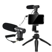 Tizuqe High Performances DSLR Shotguns Microphones 1/4Inch Mount For Documentary Interviews Videos