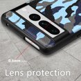 thumbnail image 5 of For Google Pixel 7 Pro Cover Shockproof Luxury Leather Camouflage Protective Case，Ultra Slim Charging Case Cover, 5 of 6