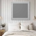 thumbnail image 2 of Wall Art Prints, Grey Geometric Framed Canvas Prints for Bedroom Living Room Bathroom Office, Bohemia Tribal Farm Tribal Patterned Gallery Wrap Wall Art Poster for Gifts Home Decor 24"x24", 2 of 9