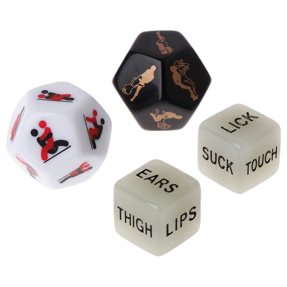 Sex Dice Couples Games Positions Adult Love Funny Game Erotic Free Pouch Red 
