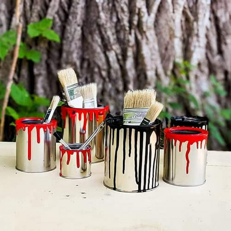 Empty Metal Paint Cans with Lids - Paint Storage Container for Solvents,  Paints, or Craft Projects- ( Gallon, Quart, Pint, ½ Pint) - Multipurpose