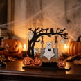 thumbnail image 4 of Ghost Decor Halloween Home Decor Swinging Ghost Ghost On A Swing Halloween Decorations Outdoor Halloween Figurines Halloween Gifts, 4 of 9