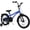 Blue, variant on OLAKIDS Kids Bike, 12 14 16 18 Inch Toddlers Bike with Training Wheels Safety Bell Adjustable Seat and Handlebar, Handbrake and Coaster Brake, Children's Bicycle for Boys Girls
