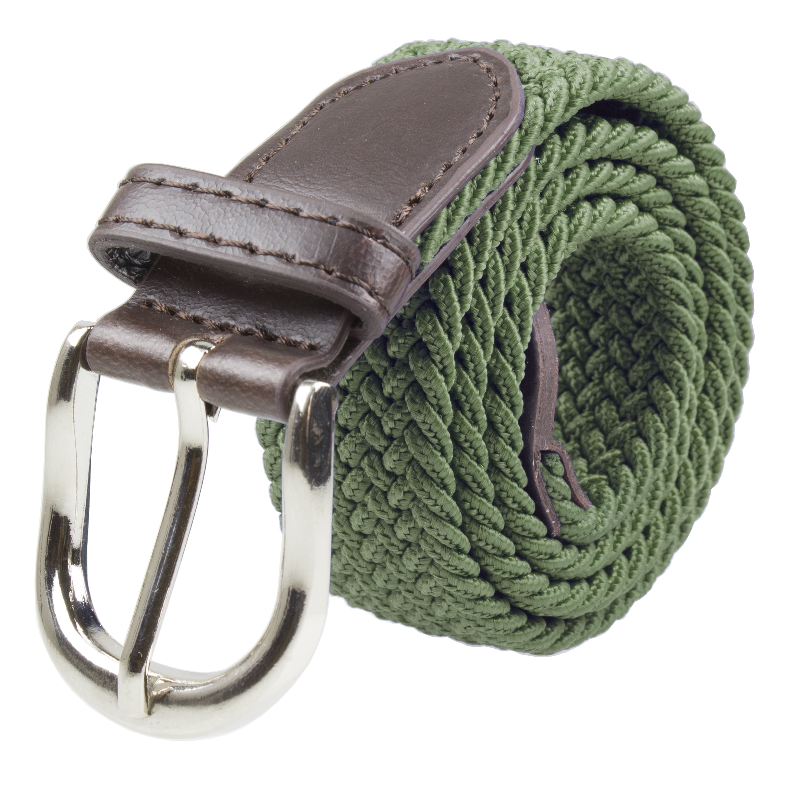 Canvas Belt For Men New Stylist Candy Color Stretch Braided Soldier Belt Garden 