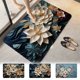 thumbnail image 1 of Alfombra de baño de secado rápido - Alfombra antideslizante de diatomita con microfibra absorbente para duchas, bañeras y lavabos, 1 of 6