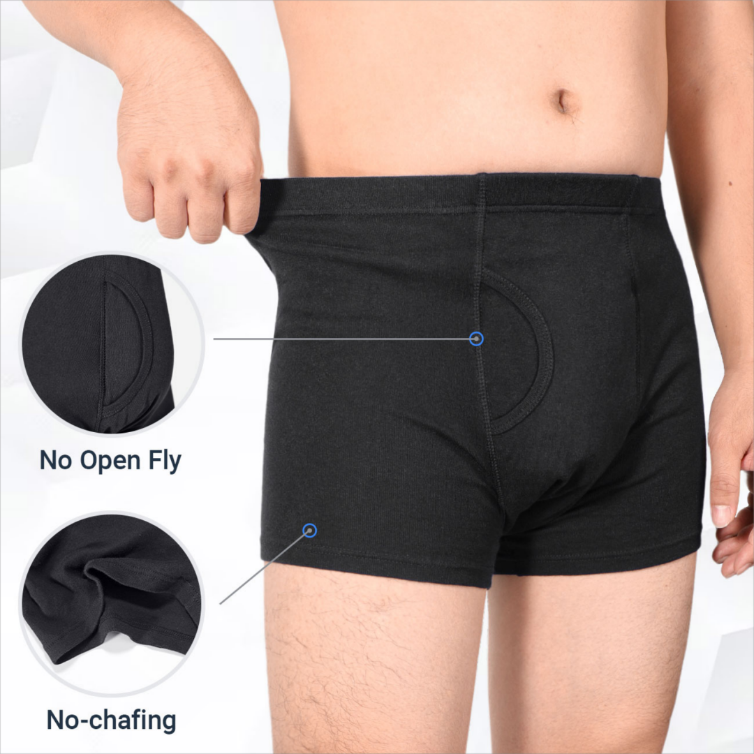 CARER Washable Absorbency Urinary Incontinence Underwear for Men ...