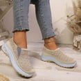 thumbnail image 4 of Zapatillas ortopédicas para mujer, de malla transpirable, sin cordones, informales, cómodas, con punta redonda, suela suave, versátiles, para caminar a diario., 4 of 7