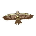 thumbnail image 3 of Eagle Kite fácil de volar portátil con cuerda para niños y adultos, grande, diversión, para parque, viaje, actividades al aire libre playa Marrón, 3 of 9