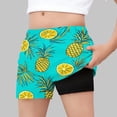 thumbnail image 2 of Gamivast Teen Boys 2-In-1 Swim Board Shorts Icecream Print Compression Liner Trunks Summer Beach Volleyball Wear Athletic Sporty Bottoms Quick Dry, 2 of 7