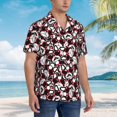 thumbnail image 5 of Haiem French Bulldog1 Printed Hawaiian Shirt for Men - Men’s Casual Beach Summer Shirts - Stretch Fabric with Modern Fit-Large, 5 of 9