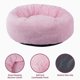 thumbnail image 2 of Cama antiestrés para gatos, cama para gatitos, cojín suave y esponjoso, cama para gatos y perros pequeños Xh029 (l, Pink). Afortunado Sencillez, 2 of 5