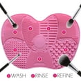 thumbnail image 3 of LLC Rose Silicone Brosse de Nettoyage Mat, 3 of 5