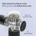 thumbnail image 4 of HHE Mini Massage Pistol Muscle Machine Beauty Health Face Massagers Massage Gun Vibrator-massagers Sports Fitness Massage, 4 of 5