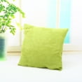 18" x 18" Solid Color Velvet Throw Pillow Cover Super Luxury Soft