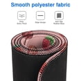 thumbnail image 7 of Keyboard Pad Red Mouse Mat, Gaming Mouse Pads Big Mouse Pad, Modern Desk Pad Waterproof Non-Slip Rubber Base, 31.5x11.8 inch for Work/Game/Office/Home Summer Fruits Strawberry Leaves, 7 of 7