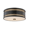 thumbnail image 2 of 2206-AOB-Hudson Valley Lighting-Gaines - Three Light Flush Mount-Aged Old Bronze Finish, 2 of 2