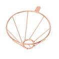thumbnail image 4 of Soporte para filtro de café de acero inoxidable, filtro de café de acero inoxidable, soportes para goteros de café de cono de acero inoxidable, soporte para filtro de gotero de café portátil, resistente y resistente, 4 of 8