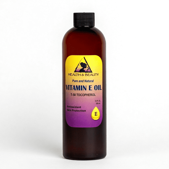 Tocopherol T-50 Vitamin E Oil Anti-Aging Body H&B Oils Center Co. 24 oz