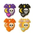 thumbnail image 4 of Halloween Bat with Skull & Heart Cookie Cutter & Stamp 4x3" Clay Embosser Gifts, 4 of 6