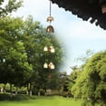 thumbnail image 6 of Nikou Tono de Campanas de Viento, Campanas de Color de Buena Suerte Feng Shui con Tono Relajante afinado, decoración del hogar para jardín, Navidad.(Elephant), 6 of 8