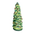 thumbnail image 2 of Figura de árbol de Navidad, Mesa, árbol de Navidad, Luz LED, árbol de Resina, Decoración, Luz de Noche, Adorno para Sala de Estar, Sala de Estudio, Re 30 centímetros, 2 of 9