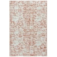 thumbnail image 2 of SAFAVIEH Bayside York Abstract Polyester Machine Washable Area Rug, Ivory/Orange Beige, 9' x 12', 2 of 13