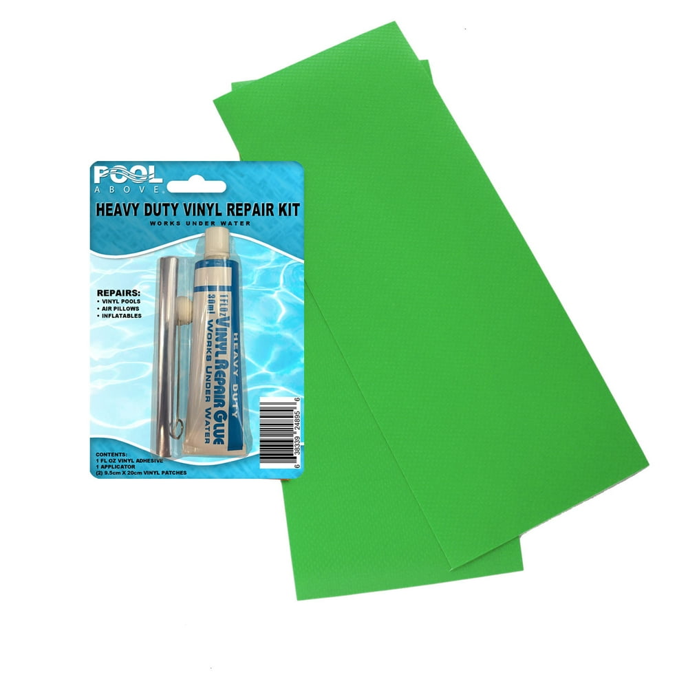 Heavy Duty Vinyl Repair Patch Kit for Inflatables Boat Raft Kayak Air