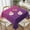 Pink and Purple Ombre, variant on Square Table Cloth, Tablecloth Washable Dinng Table Covers Decorative for Kitchen & Table Linens 52" x 52"