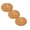 Brown-3Pcs, variant on Coco Coir Mulch Mats 11.8" Natural Coconut Fiber Discs, Tree Ring Guards for Sapling Root Protection, Weed Barrier and Moisture Retention for Garden Potted Plants, Indoor Outdoor Use