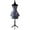 Black, variant on 49"-63" Height Dress Form Mannequin Adjustable Female Mannequin Torso Sewing Mannequin Female Dress Model Torso Body Tripod Stand Clothing Forms, Black