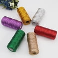 thumbnail image 3 of BUYISI 100m Rope Luxury Thread Wrapping Rope for Jewelry Making Lanyard Cord DIY Purple, 3 of 8
