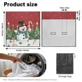thumbnail image 7 of Xoenoiee Snowman Tree Candy Star Print Waterproof Sweating Car Seat Cover for Gym, Workout, Running, Swimming, Universal Fit Christmas Decoration Non-Slip Bucket Seat Protector for Cars SUV Trucks, 7 of 7