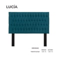 thumbnail image 1 of Cabecera Lucía Sansa Matrimonial color Aqua, 1 of 2