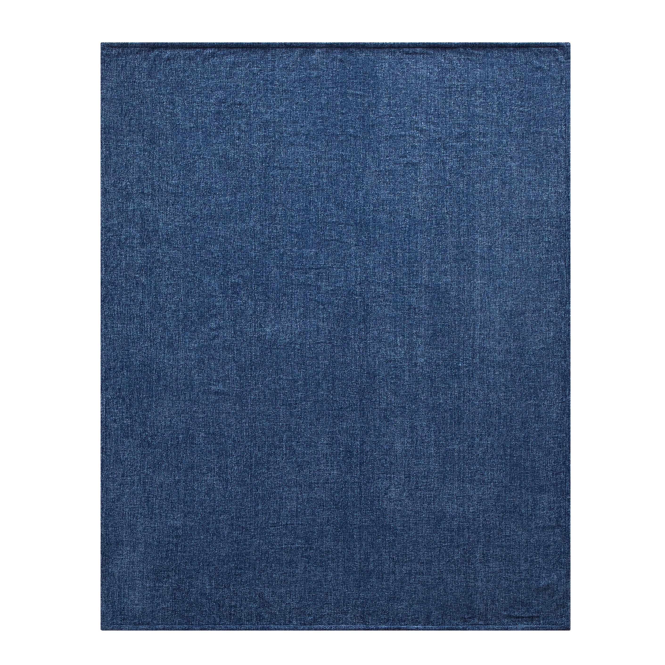Mainstays Cozy Chenille Throw, Washed Indigo, 50" x 60"