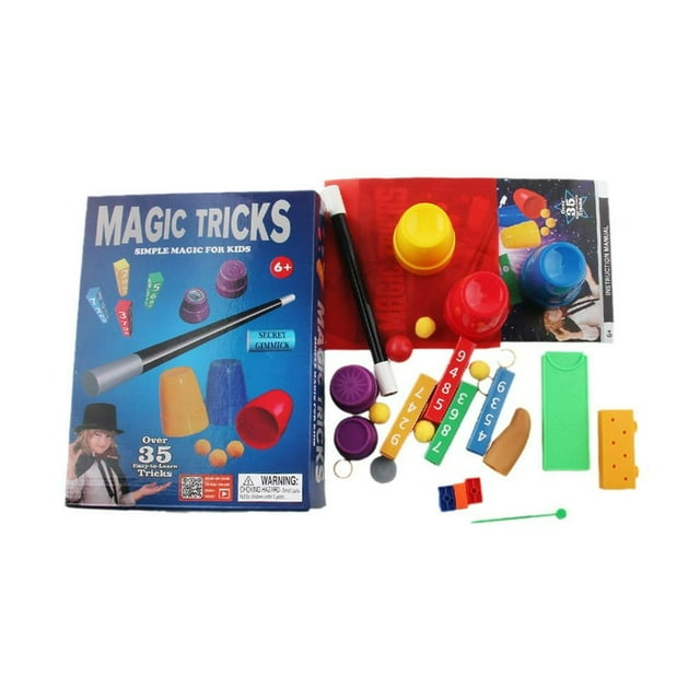 Estbridge Set for Kids Magician Tricks Set Magical Wand Set for Boys Girls Gift